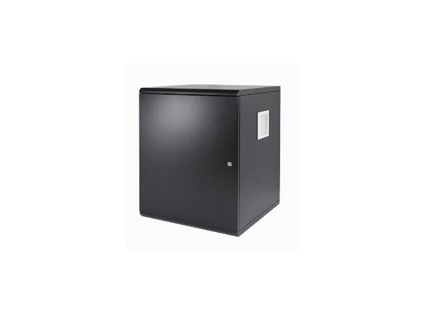 Orion Acoustic Wall Cabinet  6U D600mm Støysvak vifte og støvfilter. IP54 